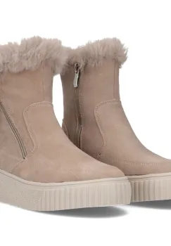 Ghete piele naturala 6484 bej imagine