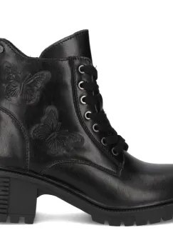 Ghete piele naturala 7133 negru imagine