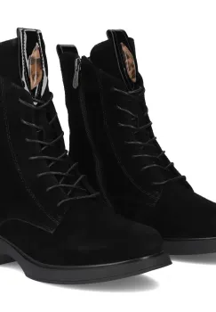 Ghete piele naturala 7221 negru imagine