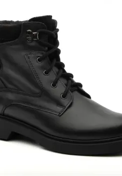 Ghete piele naturala 91 negru imagine