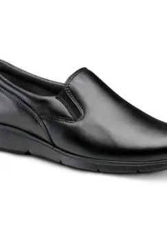 Pantofi din piele naturala Berta negru imagine