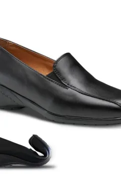 Pantofi din piele naturala Princesa negru imagine