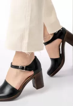 Pantofi piele 015 negru imagine