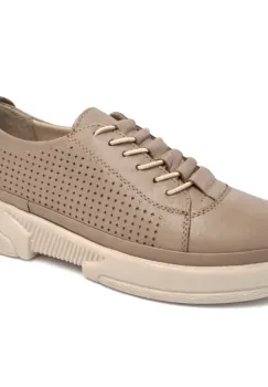 Pantofi piele 24100 nude imagine