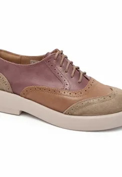 Pantofi piele 306 bordo imagine