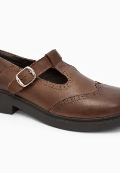 Pantofi piele 550 maro imagine