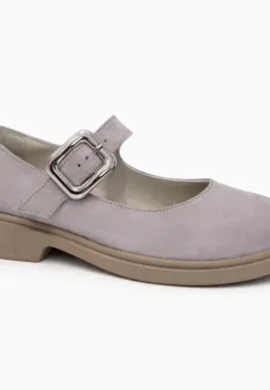 Pantofi piele 645 lila imagine