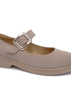 Pantofi piele 645 taupe imagine