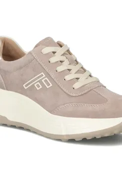 Pantofi piele 7496 bej imagine