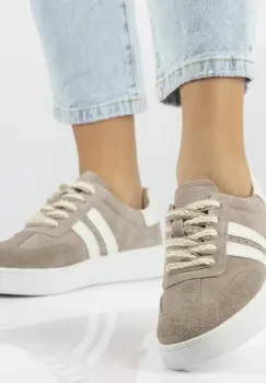 Pantofi piele 7512 bej imagine