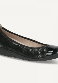 Pantofi piele Caprice 9-22103-41-011 negru-combi imagine
