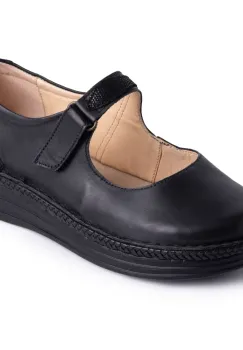 Pantofi piele Dania negru imagine