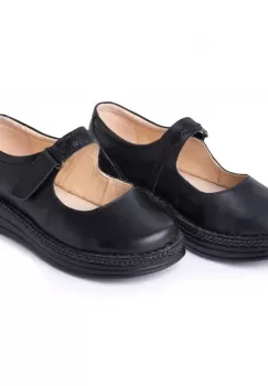 Pantofi piele Dania negru imagine