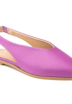 Pantofi piele naturala 035 lila imagine