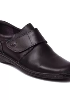 Pantofi piele naturala 1109 Maro neperforati imagine