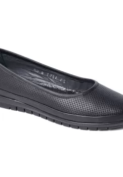Pantofi piele naturala 1201 Negru imagine