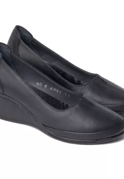 Pantofi piele naturala 1204 Negru imagine