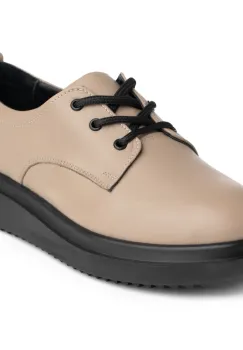 Pantofi piele naturala 2050-123 bej imagine