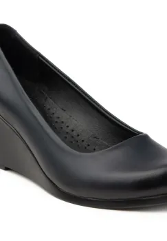 Pantofi piele naturala 2230 albastru imagine