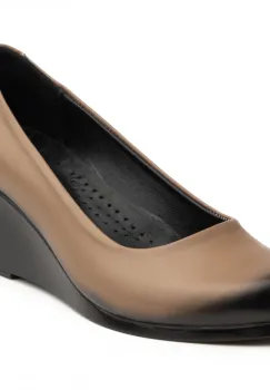 Pantofi piele naturala 2230 bej imagine