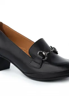 Pantofi piele naturala 245 negru imagine