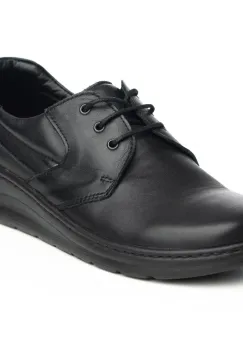 Pantofi piele naturala 518 negru imagine