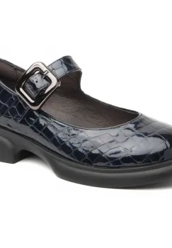 Pantofi piele naturala 545 blu imagine