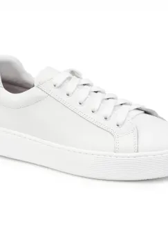 Pantofi piele naturala 564 alb imagine