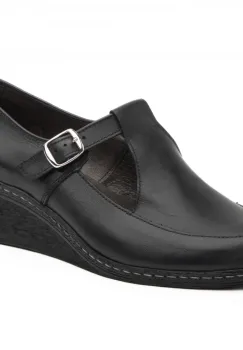 Pantofi piele naturala 599X negru imagine