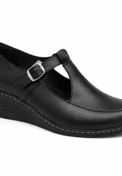 Pantofi piele naturala 599X negru imagine