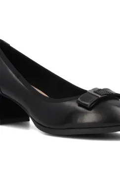 Pantofi piele naturala 6178 negru imagine