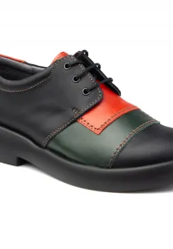 Pantofi piele naturala 640 color imagine