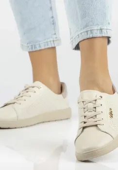 Pantofi piele naturala 6738 bej imagine