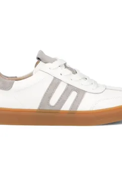 Pantofi piele naturala 6742 alb imagine