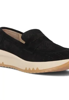 Pantofi piele naturala 6748 negru imagine