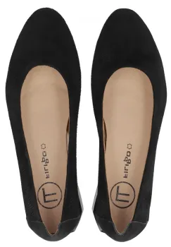 Pantofi piele naturala 6789 negru imagine