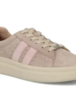 Pantofi piele naturala 7499 bej imagine