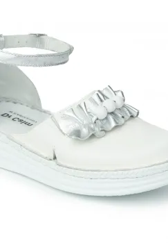 Pantofi piele naturala Fanny alb imagine