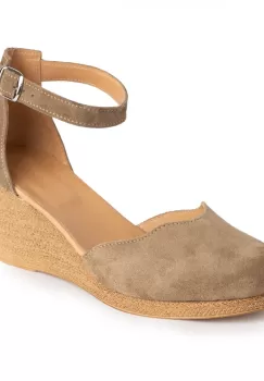 Pantofi piele velur 020 nisipiu imagine