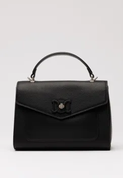 Geanta neagra office din piele ecologica imagine