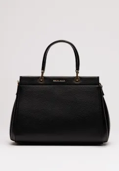 Geanta office neagra din piele ecologica imagine