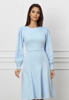 Rochie Moze bleu evazata imagine