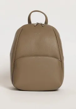Rucsac gri incapator cu design structurat imagine