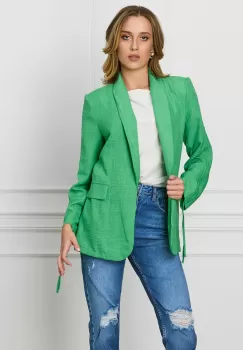 Sacou LaDonna verde lejer imagine
