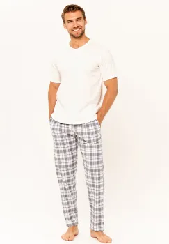Pijama din bumbac Cliff 3297 M imagine