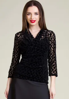 Bluza catifea Madalina imagine