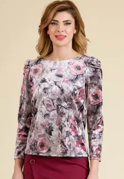Bluza catifea Mia imagine