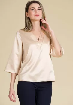 Bluza crep Anette imagine