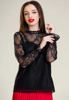 Bluza dantela Carmen imagine