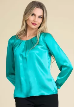 Bluza matase Matilde imagine